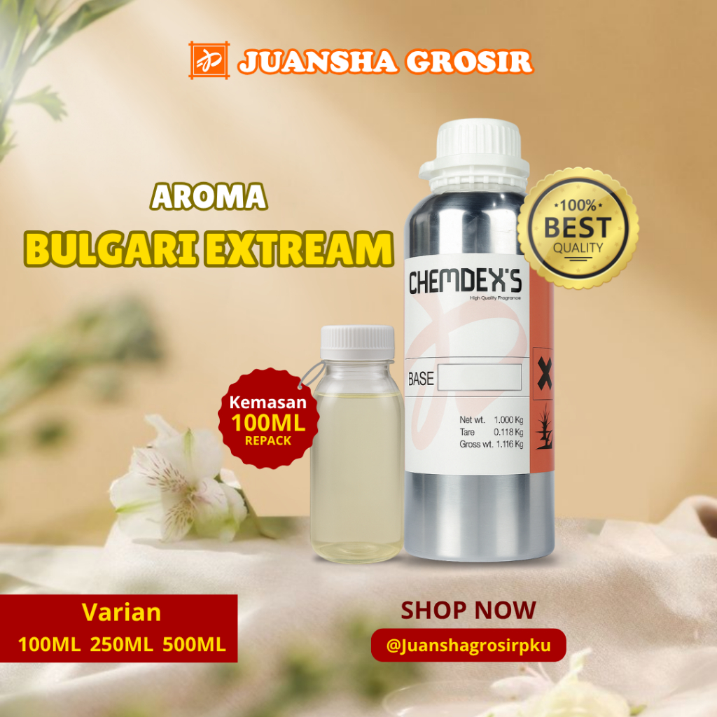 BIBIT PARFUM MURNI || BVLEX - BULGARI EXTREME || CHEMDEX || REPACK