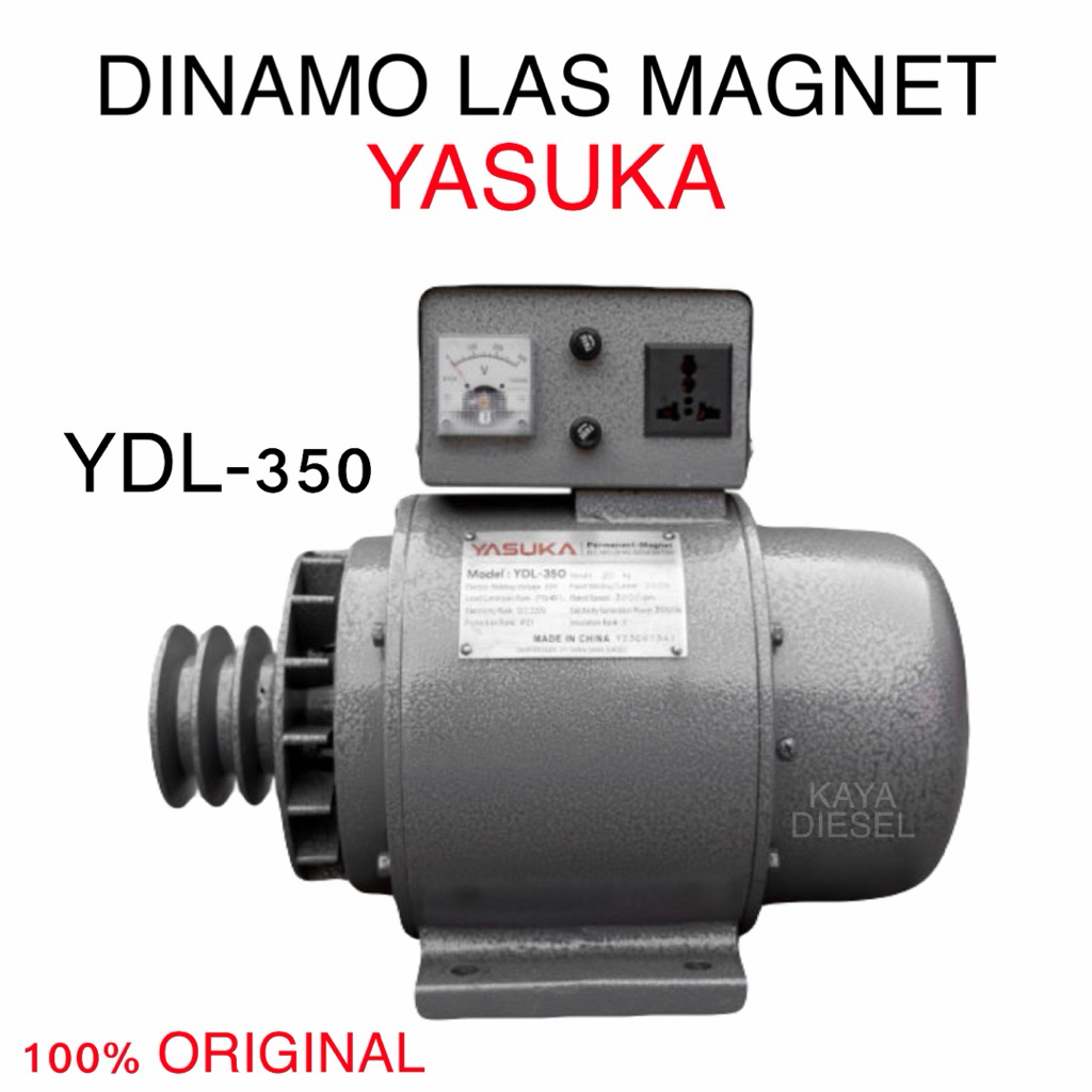 [100% ORIGINAL] YASUKA YDL-350 YDL-500 DINAMO LAS PERMANEN MAGNET 350 AMPERE/GENERATOR WELDER YDL350