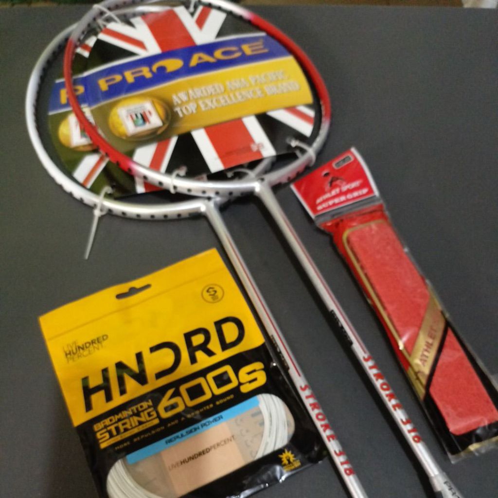 Raket Badminton Pro Ace Stroke 316 & 318 Original
