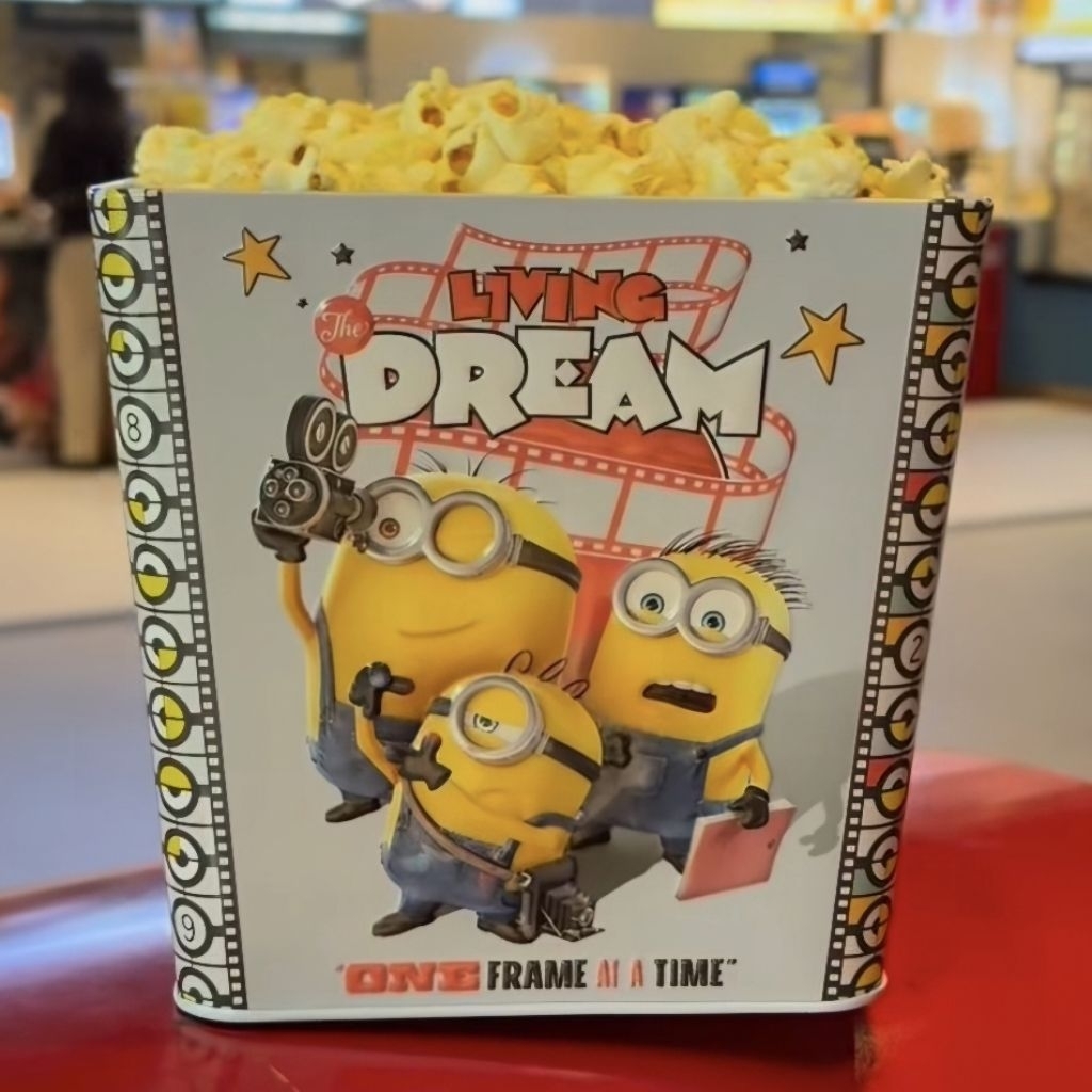 Minions and monsters bucket cgv | minions and monsters square popcorn tin bucket cgv | minions monst
