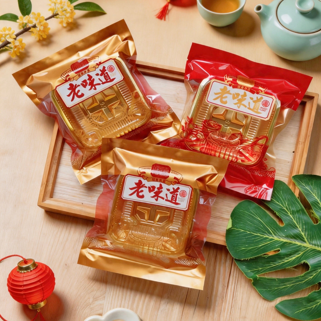 (100lembar) Plastik Mooncake 125gr Plastik mooncake 150gr Kemasan kue bulan 125-150gr
