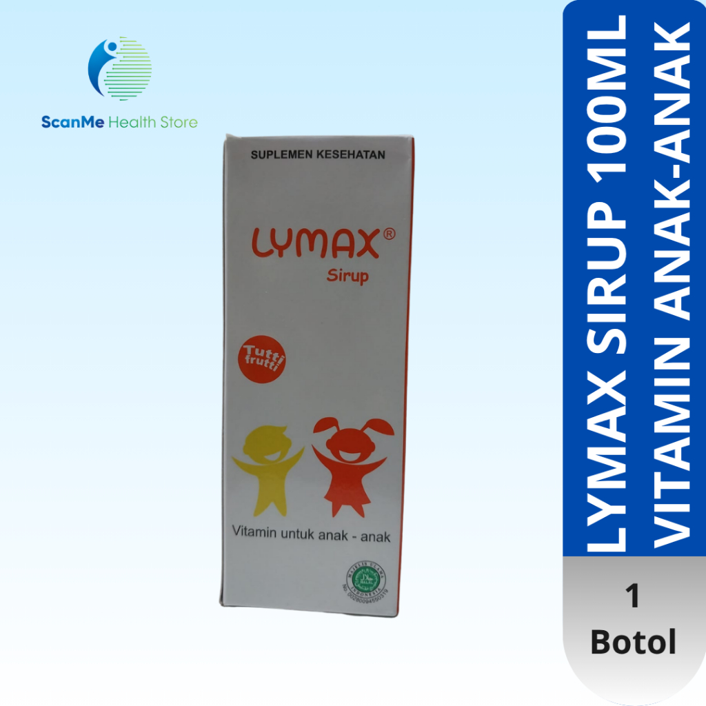 LYMAX SIRUP 100 ML, Memenuhi Kebutuhan Vitamin Pada Anak