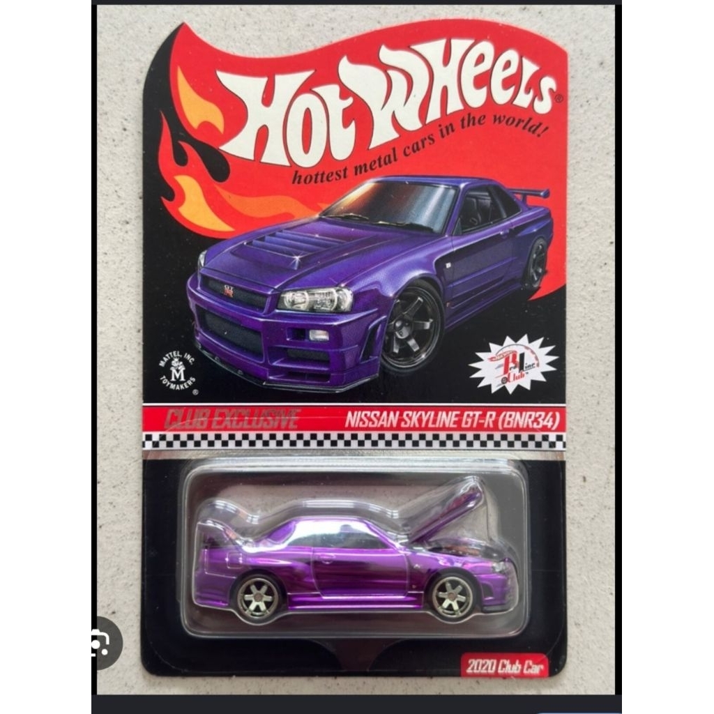 Hotwheels Nissan Skyline R34