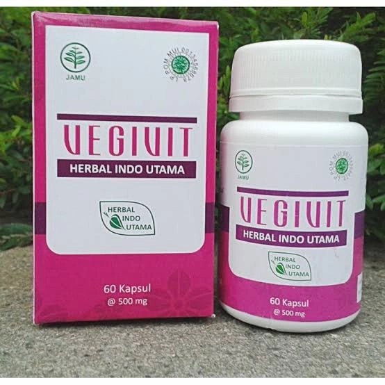 Vegivit Kapsul Herbal Melancarkan Haid Keputihan BPOM