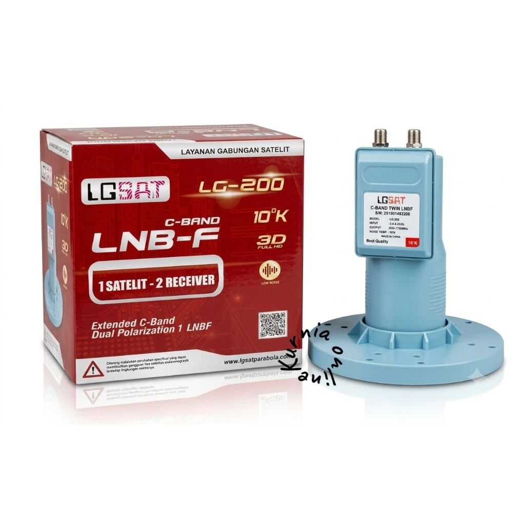 Lnb parabola cband single 102 2OUT + CSR SINGLE