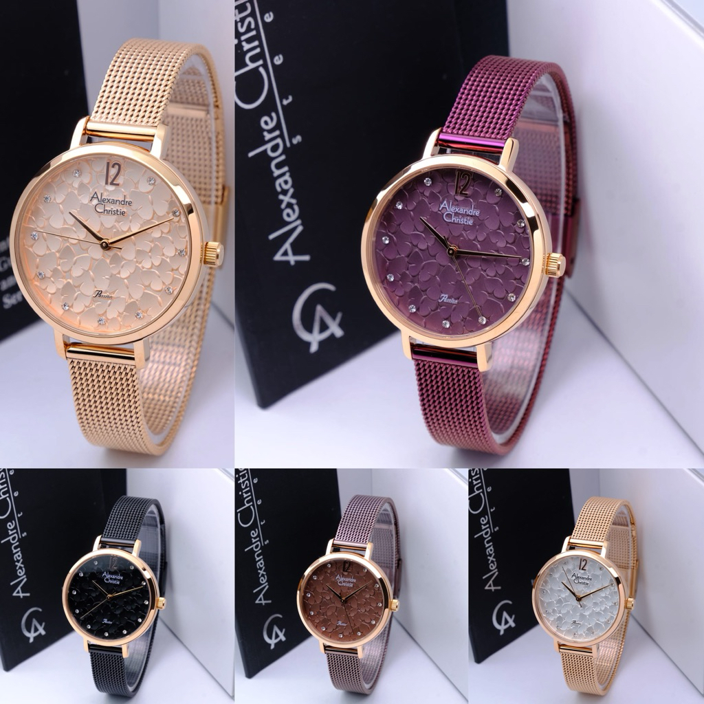 JAM TANGAN WANITA ALEXANDRE CHRISTIE AC2728 / AC 2728 ORIGINAL GARANSI RESMI 1TAHUN