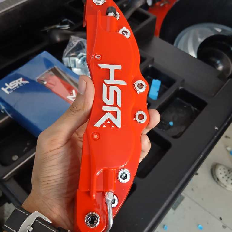 Cover brembo merah caliper tutup cakram rem