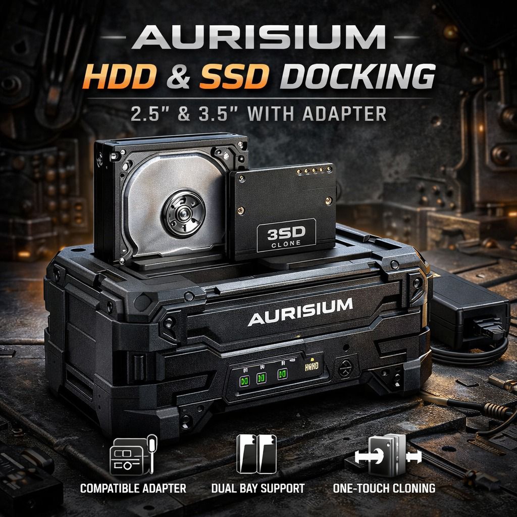 Aurisium SSD/HDD Docking System