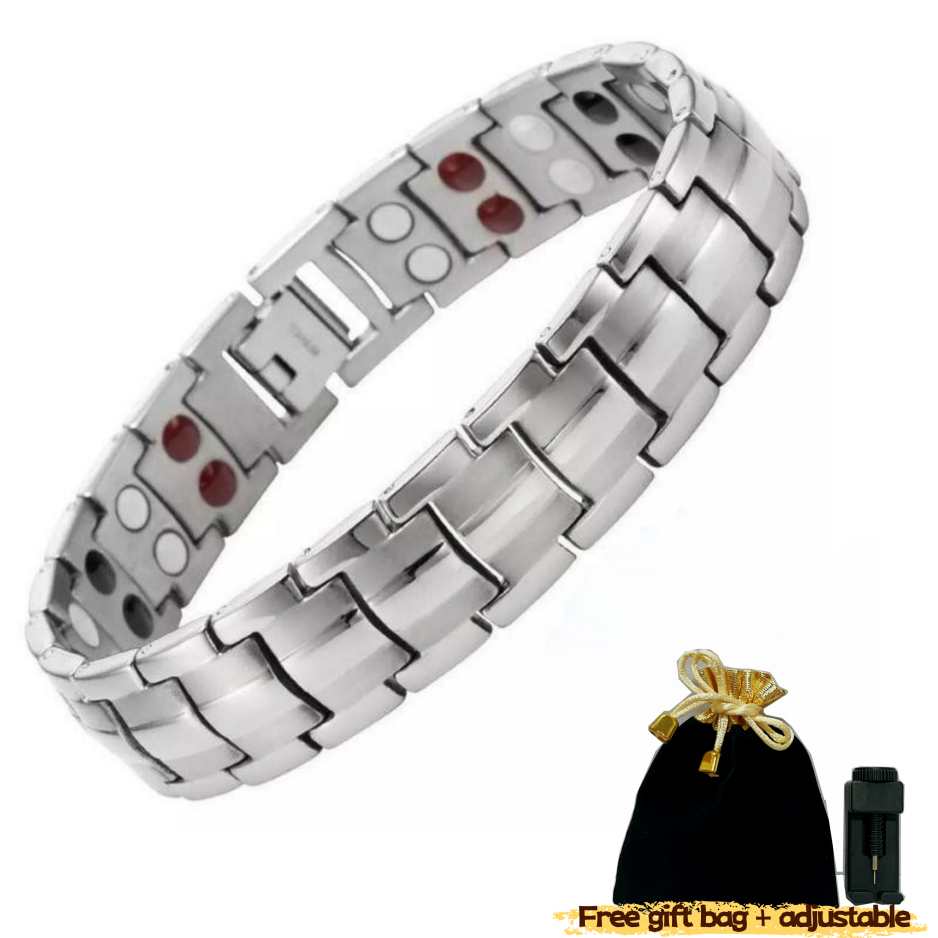 BIG PROMO Gelang magnet kesehatan terapi Jam Tangan Gelang Magnet Kesehatan Terapi hitam gold silver