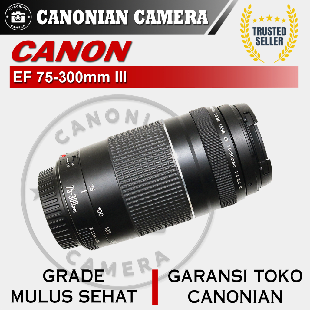 Lensa Canon EF 75-300mm III
