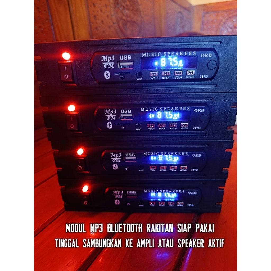 modul mp3 bluetooth rakitan siap pakai