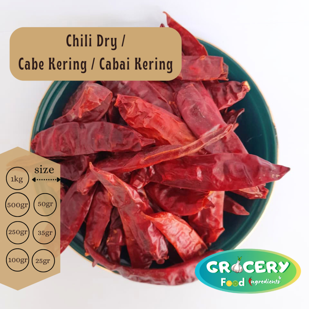 Cabe Rawit Kering / Cabe kering Pedas / Dry Chili