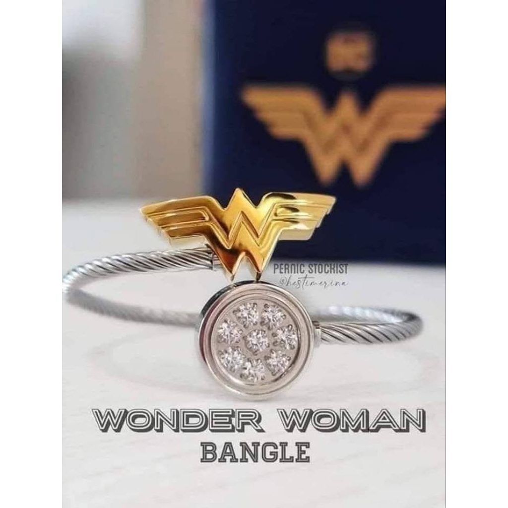 gelang wonder woman mci segel ORI mci