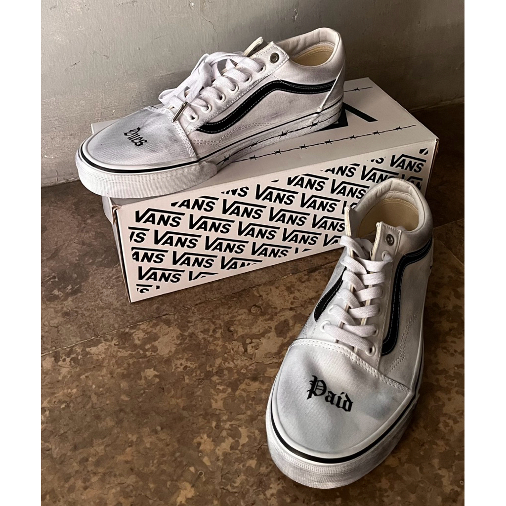 Vans x Travis Barker Dues Paid White