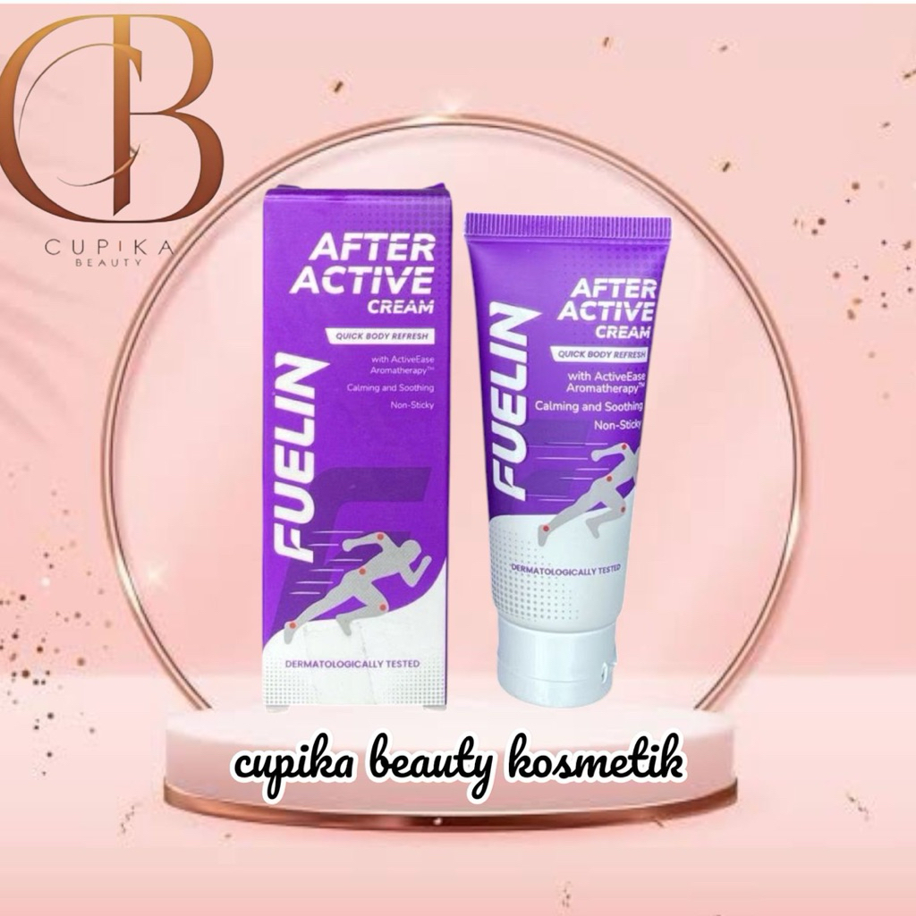 ue.bx} FUELIN after active cream quick body refresh redakan pegal nyeri otot dan sendi cooling sensa