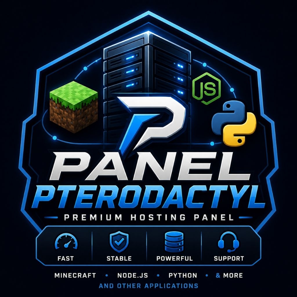 Panel Pterodactyl | Hosting Server 24 Jam | Basic