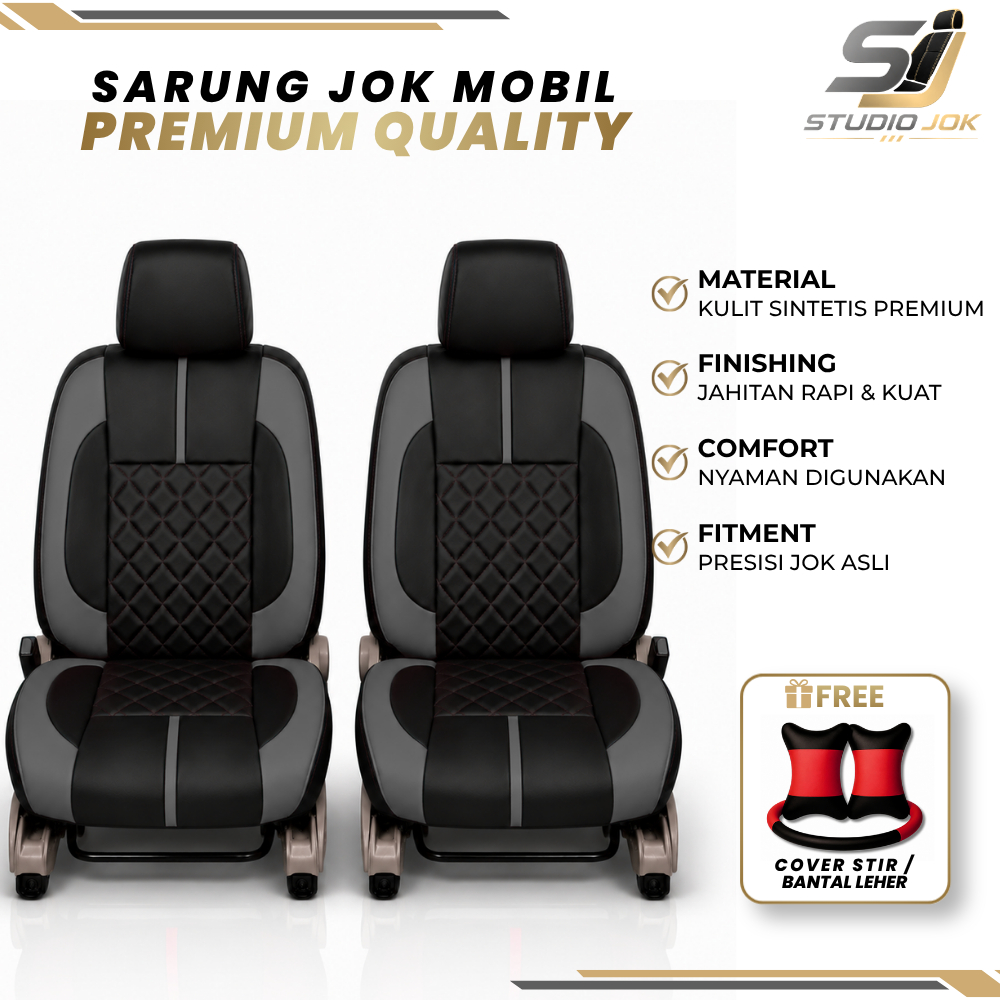 Sarung Jok Mobil Agya Ayla Brio Jazz Yaris March Bahan Zeus