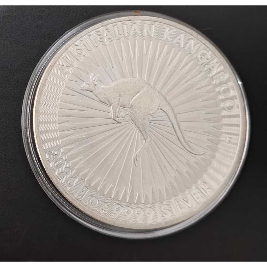 KOIN SILVER KANGAROO 1 OZ | Koin Perak Kangaroo 1 OZ