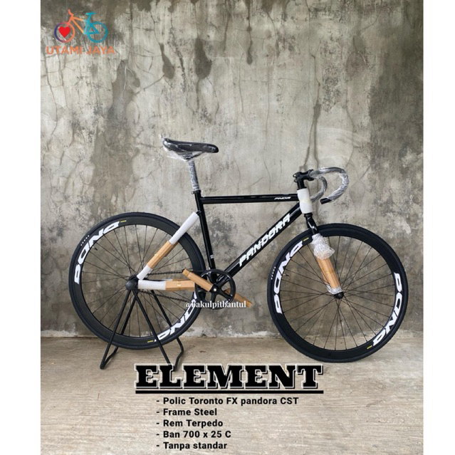 Sepeda Element Police Toronto FX Pandora CST 700C | Sepeda Fixie Element