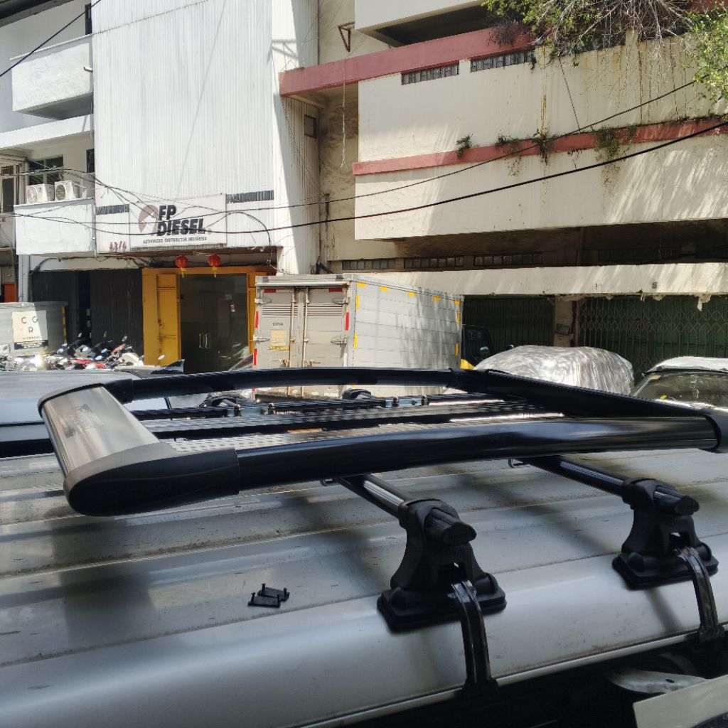RACK POLARIS PLATINUM/ RAK ATAS MOBIL LUXIO/ GRANDMAX+ KAKI JEPIT BODY