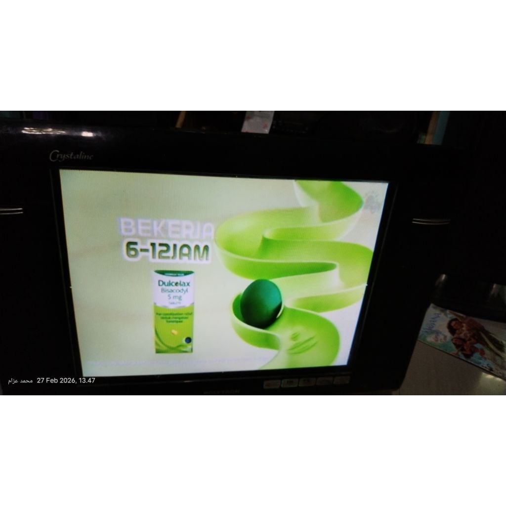 tv tabung polytron 21" crystaline