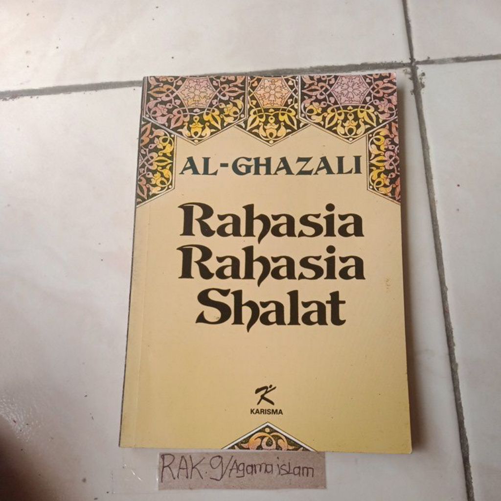 buku rahasia-rahasia shalat - Al-ghazali