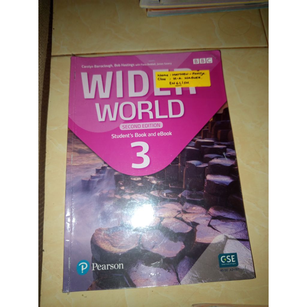 Buku wider world 3 second edition