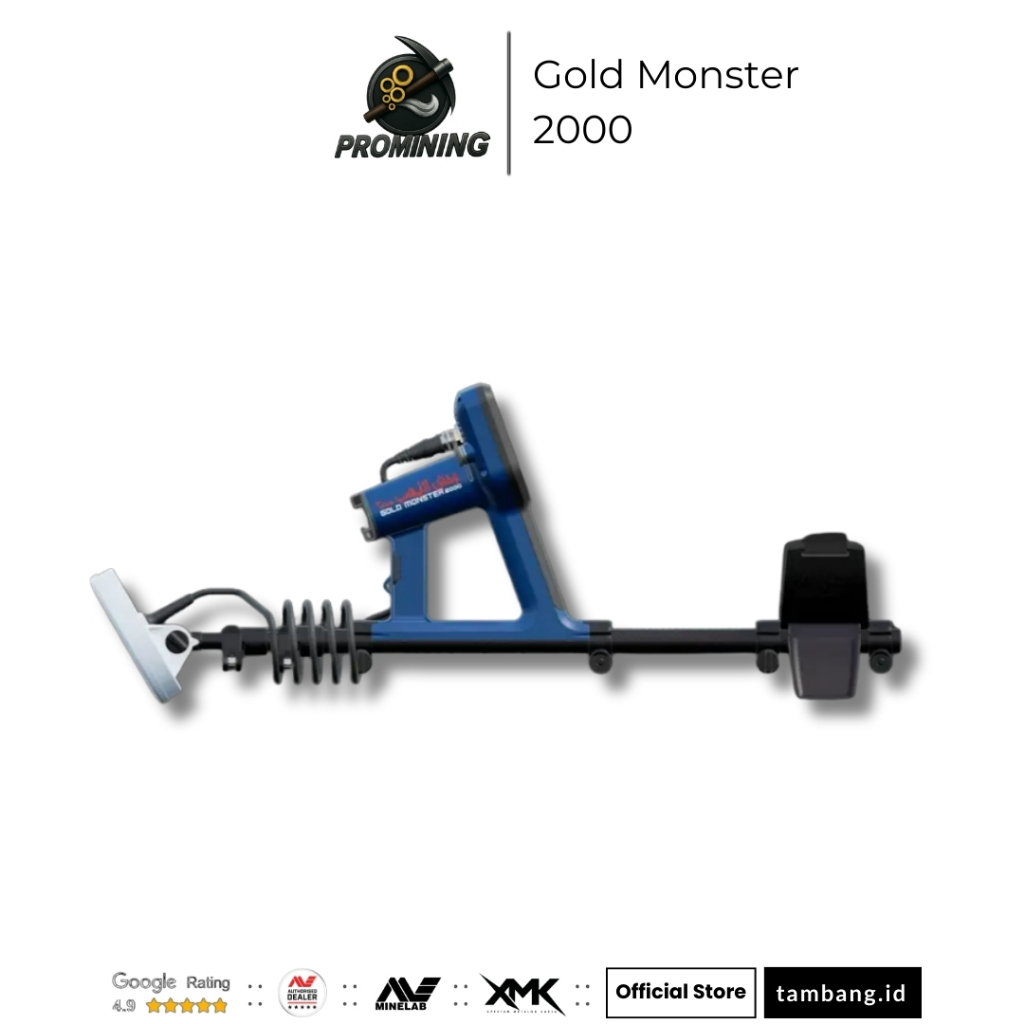 Minelab Gold Monster 2000 Metal Detektor Emas
