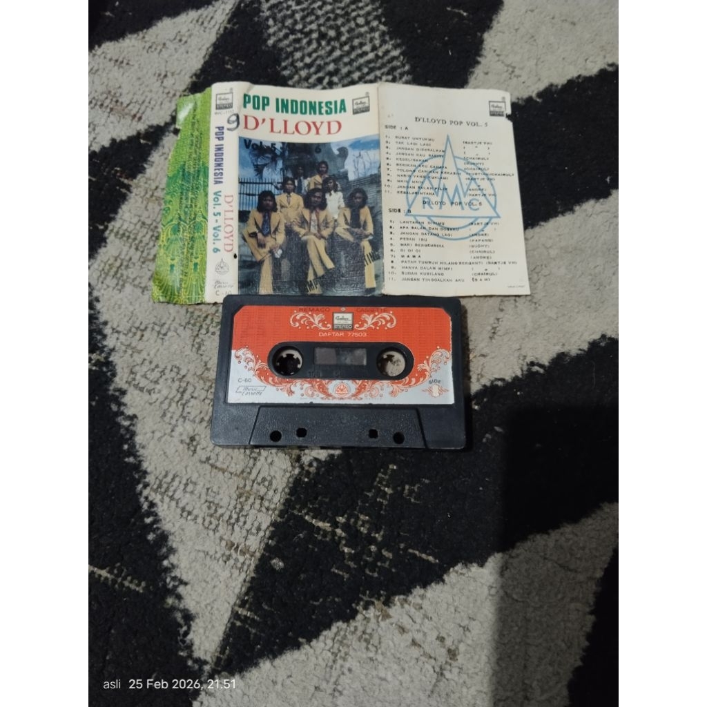 kaset pita d lloyd / pop indonesia