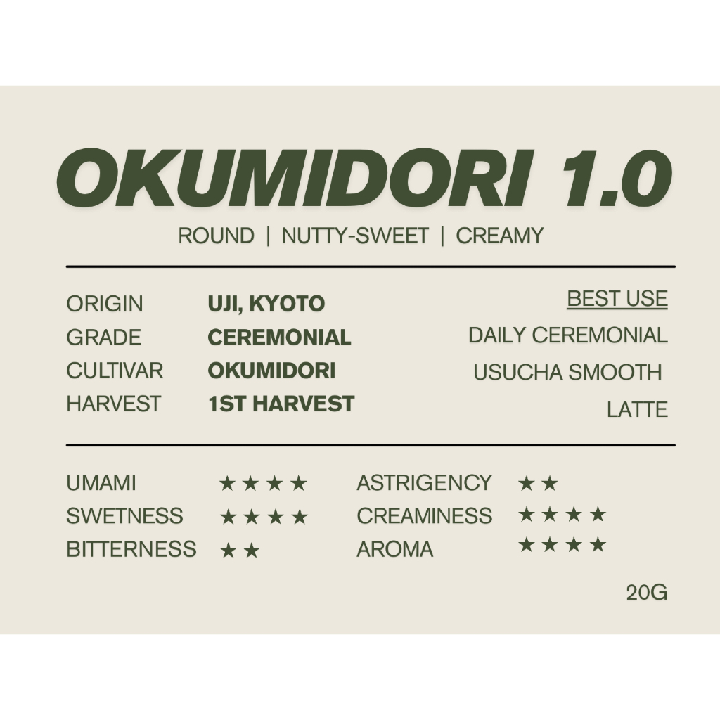 Okumidori 1.0 Uji Kyoto Ceremonial Matcha H... 3