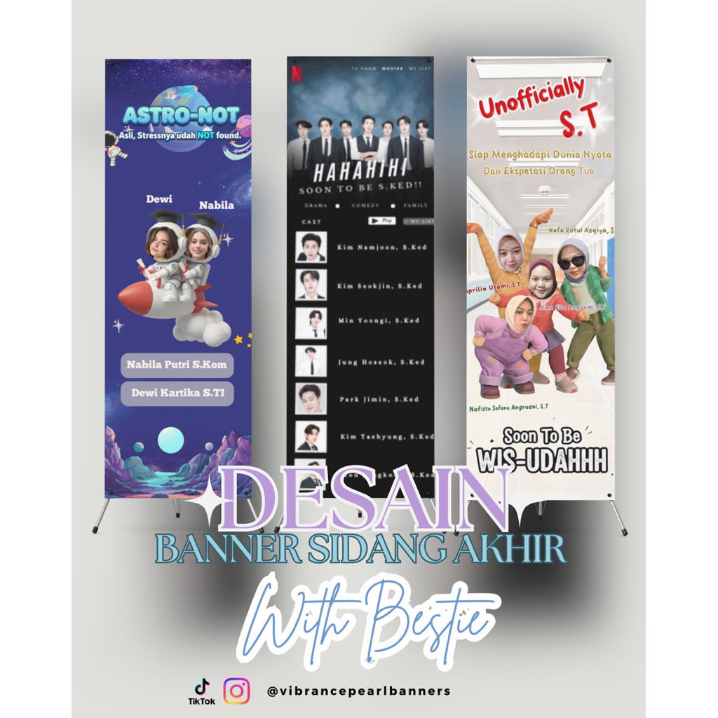 Cetak Banner Wisuda/SEMHAS