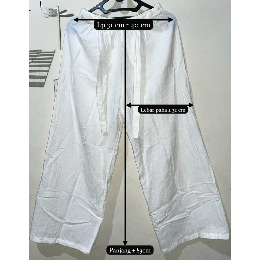CELANA KULOT/PRELOVED KULOT/CELANA LINEN/KULOT LINEN/KULOT/CELANA PANTAI