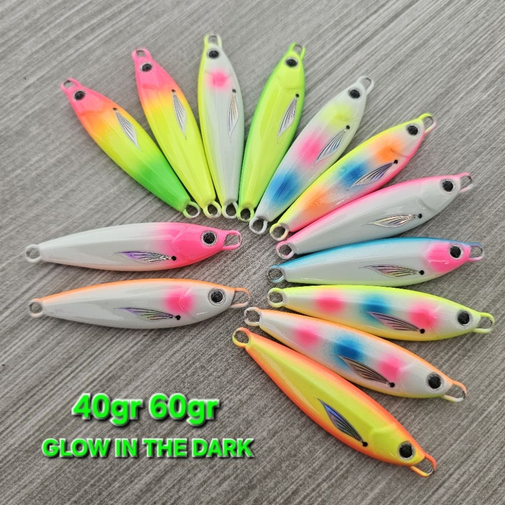 UMPAN PANCING MICRO JIG 40 60 GRAM FULL GID