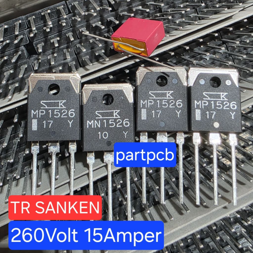 Transistor Sanken MP1526 & MN1526 Original
