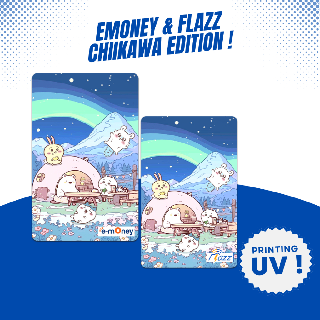 EMONEY MANDIRI FLAZZ SUPPORT NFC - Chiikawa - EMONEY FLAZZ GEN 2 SUPPORT NFC