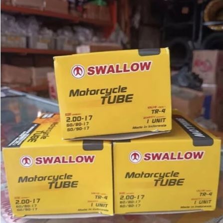 Ban Dalam Motor Ring 17 200-17. 60/80-17. 60/90-17. Merk Swallow