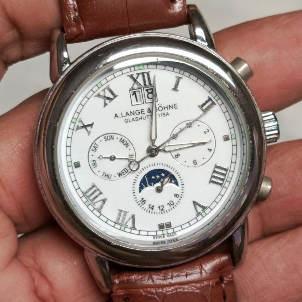 Jam Tangan Automatic Model Artistik Moonphase