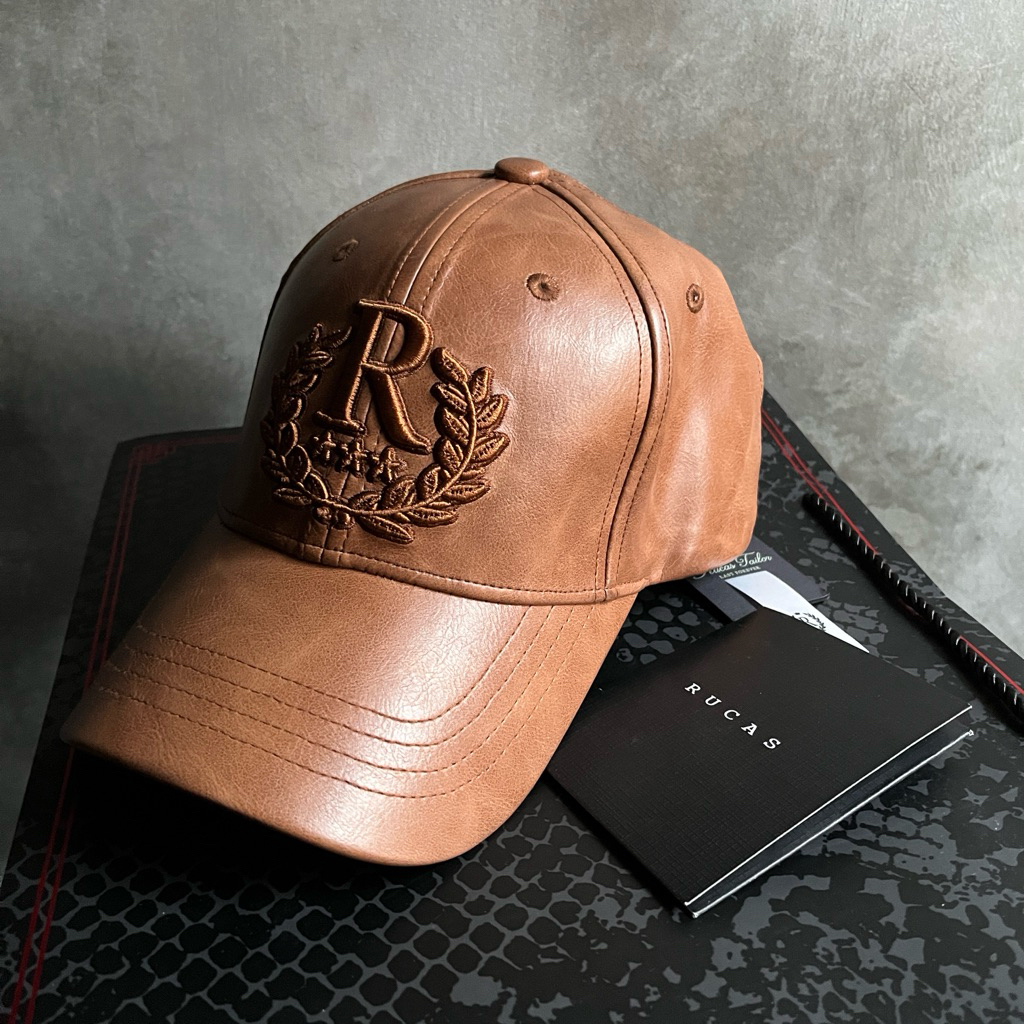 [ORIGINAL 100%]Rucas Crown Brown Topi Rucas Topi Baseball RUCAS LIMITED EDITION