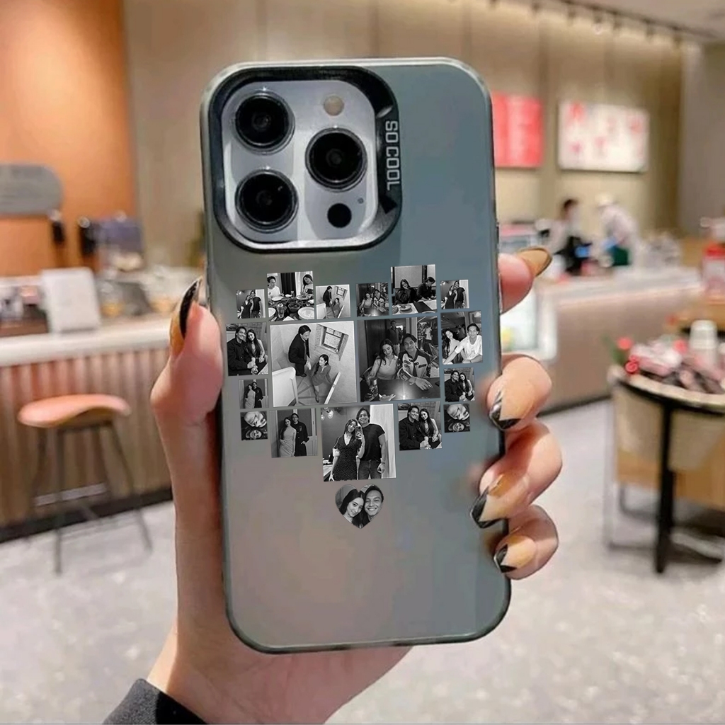 Case Couple love 11 foto Matte Hard Casing Hp Silikon  Full Cover Case Imd Polycarbonate all type hp