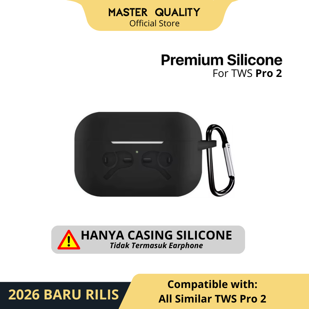 HANYA CASE Premium Softcase Silicone Case For MB Pods M5 Pro Pods Pro 2nd Premium Design