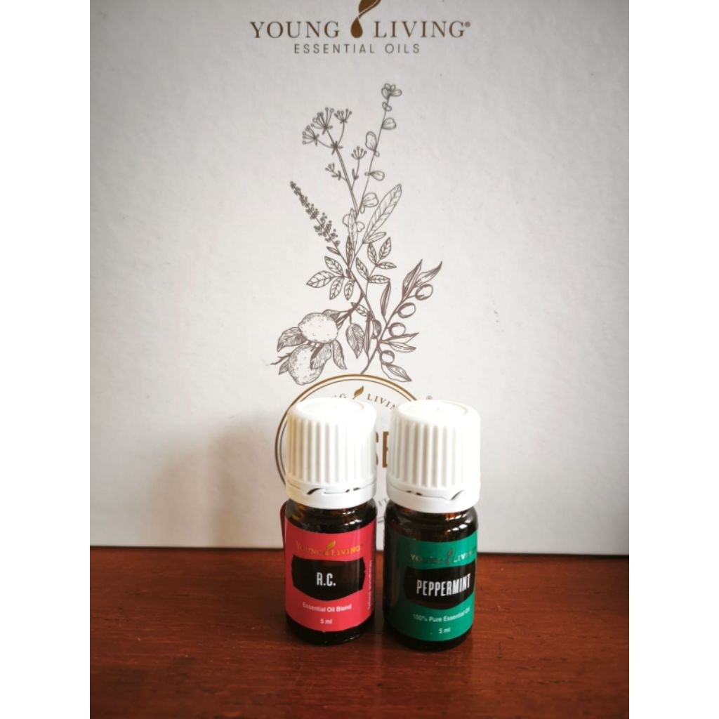 YL paket pancaroba lega peppermint oil young living,rc oil young living,young living original