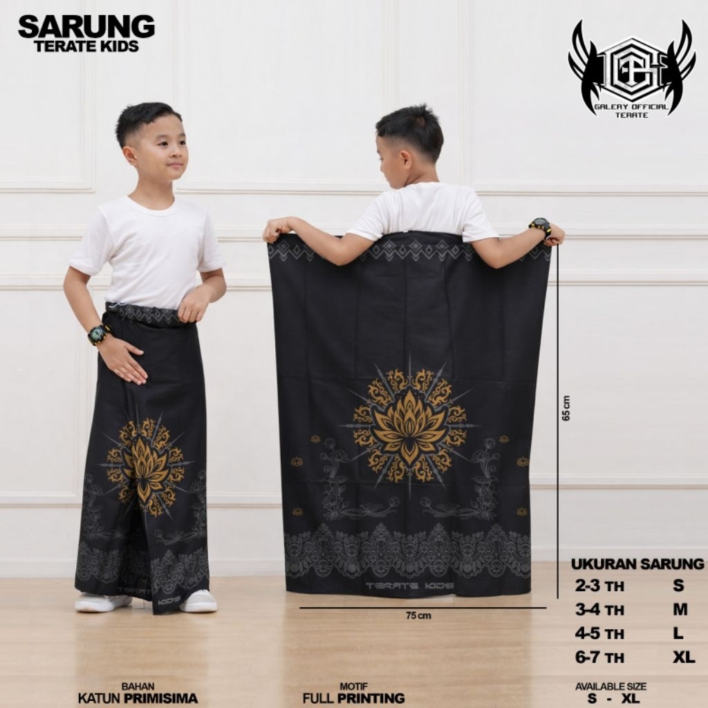 Sarung Batik Anak Psht Terate Sarung Terate Kids Sarung Psht Terate Anak