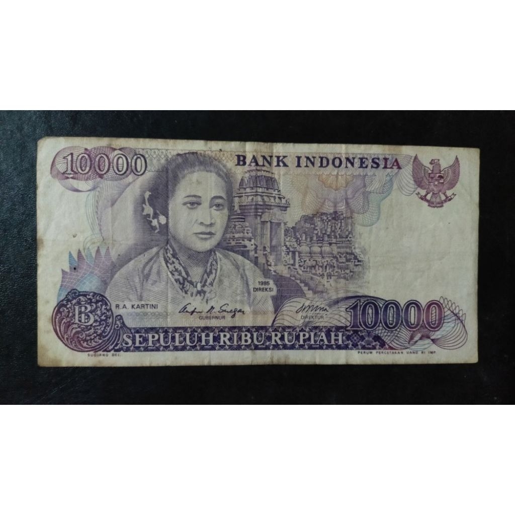 Uang 10000 kartini 1985