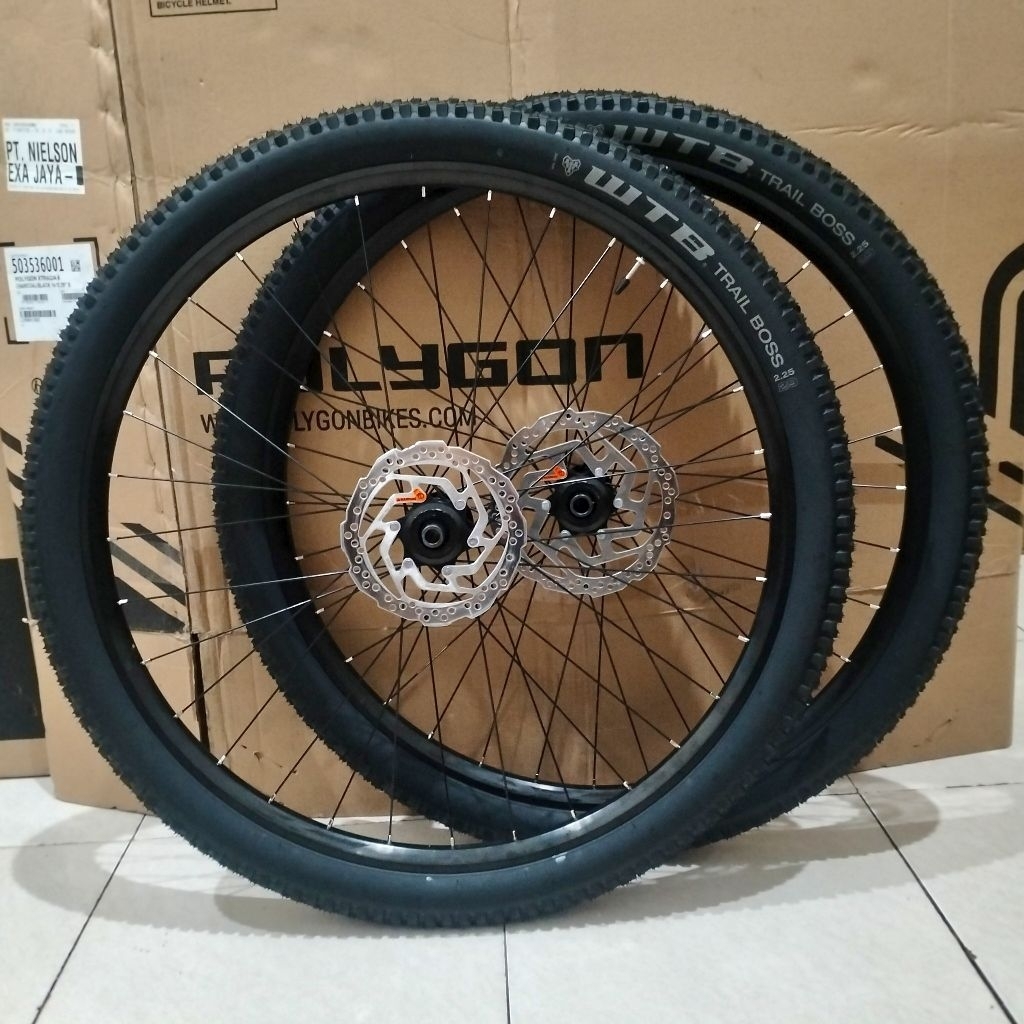 wheelset X15 29 er TA boost (new) baru