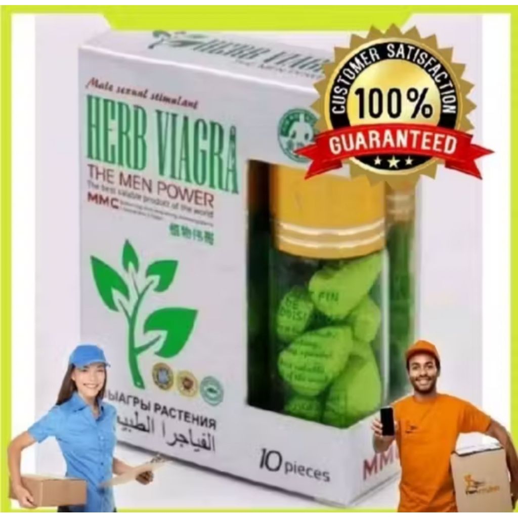 Vigra Herb Hijau 10 Pil Original Suplement Tahan Lama