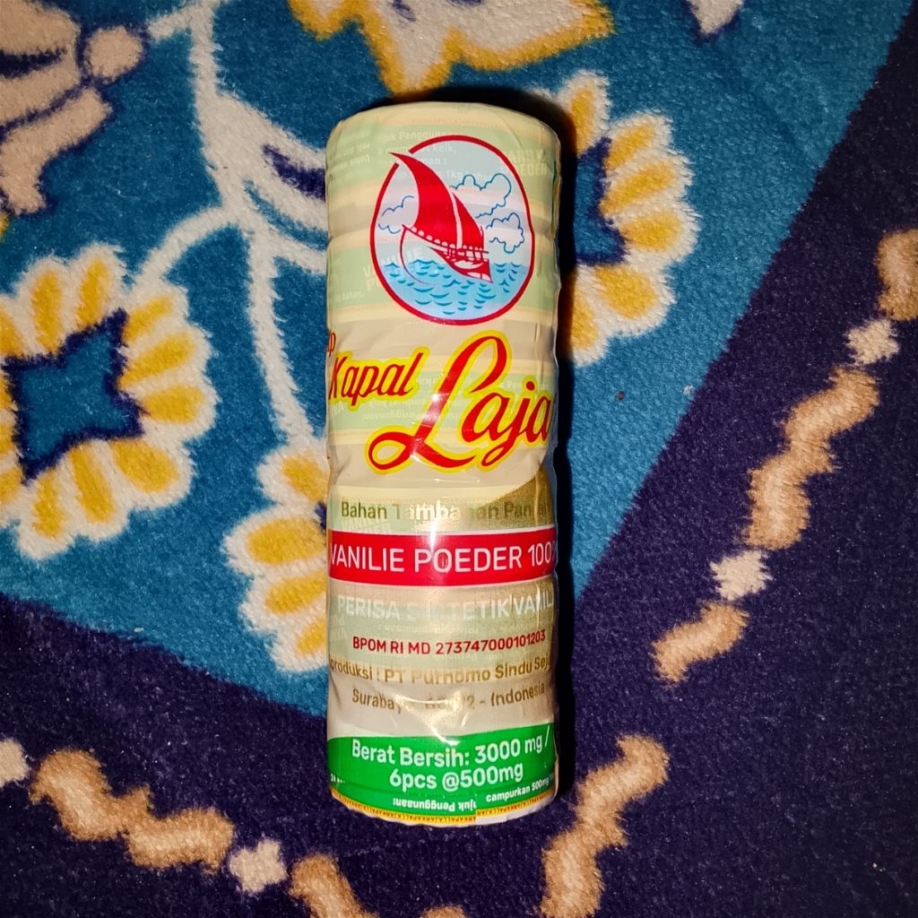 Kapal Layar Vanili Cepuk Roll
