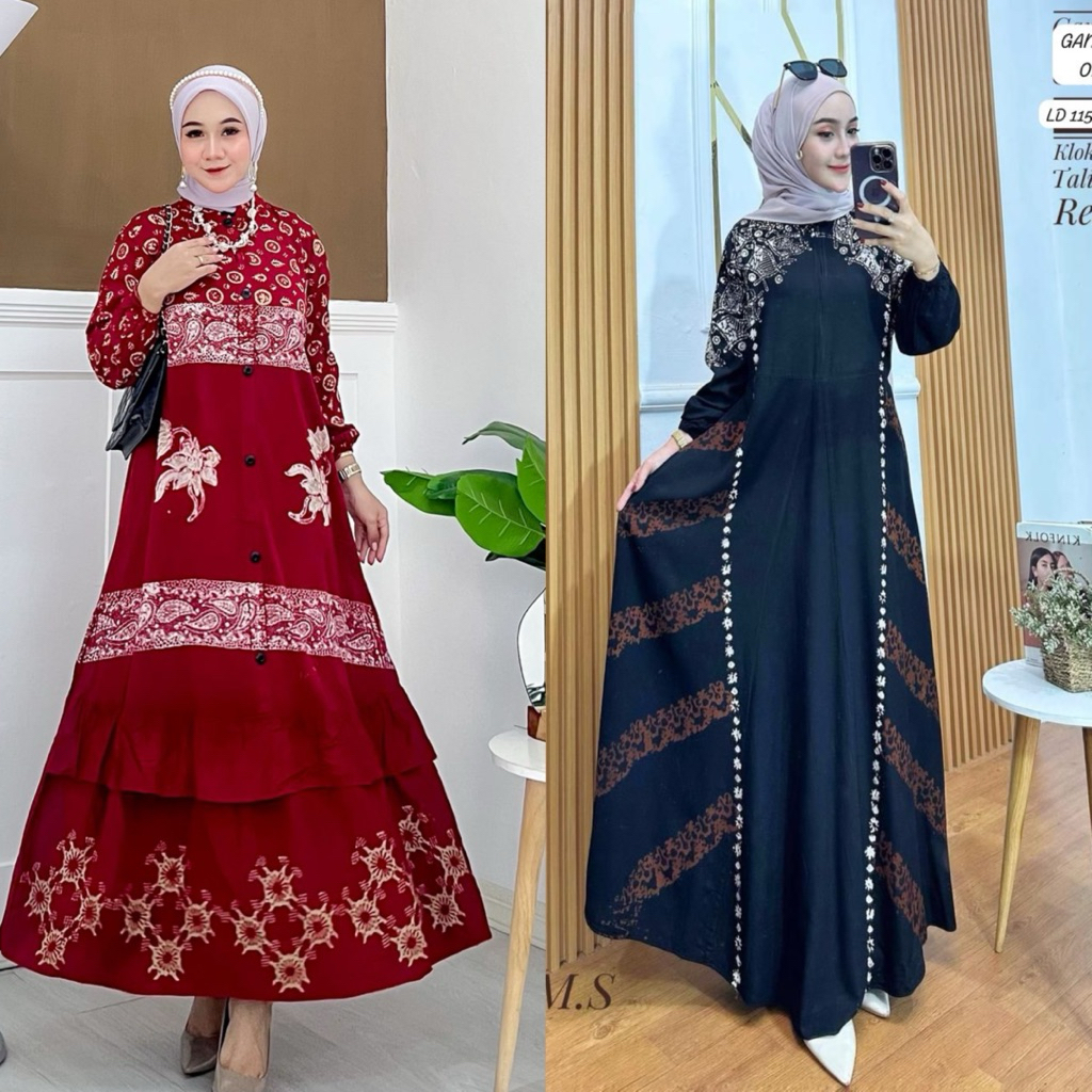 Gamis twill ori.gamis twill pekalongan