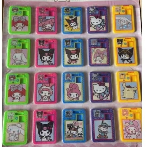 PUZZLE GESER BESAR SANRIO / 1 LEMBAR ISI 20PCS