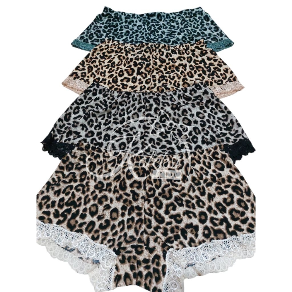 Celana dalam motif leopard/Celana dalam wanita/CD Macan/CD Hotpants