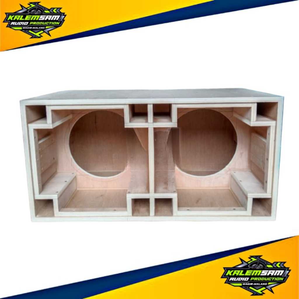 Box PLANAR 8 inch Dobel // Box Speaker Planar 8 inch Dobel